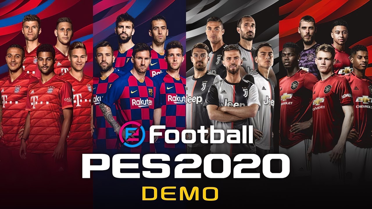 eFootball PES 2020: la Demo è disponibile, c'è anche la Juventus